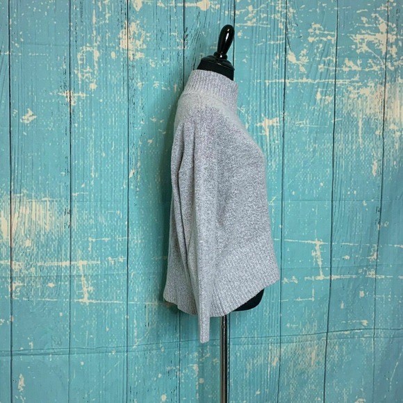 Romeo & Juliette Gray Long Sleeves High Neck Knit Sweater Size XS - Picture 8 of 10